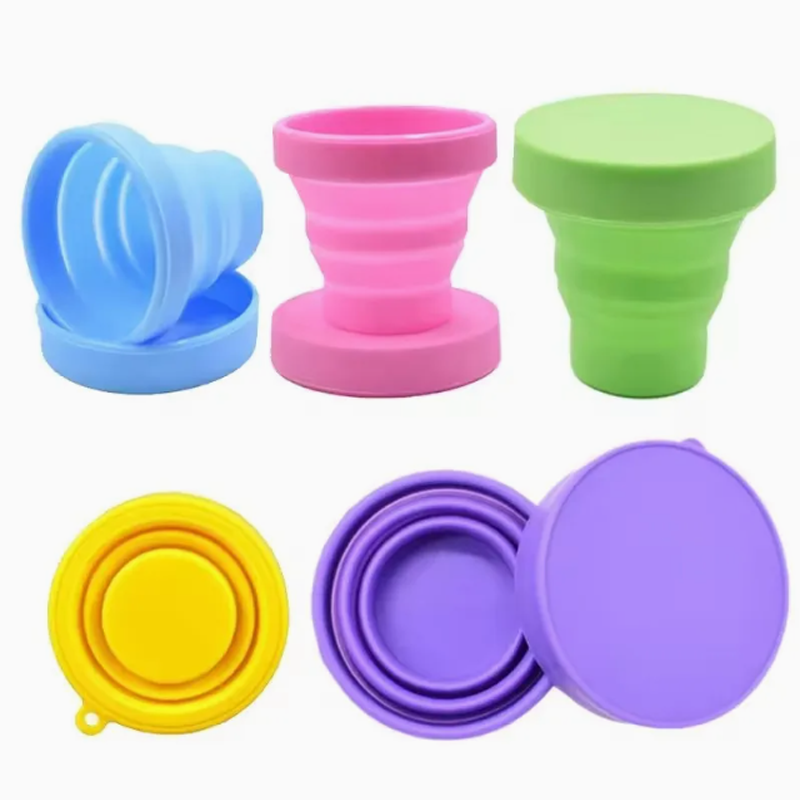 Compression Molding Portable Silicone Cups with OEM Service Solution Manufacturers5