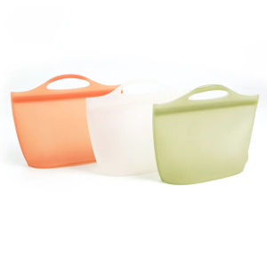 High Quality Silicone Food Storage Bag with Custom Design Factory5