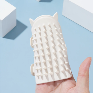 Personalized Silicone Pet Grooming Brush for Pet Care Solution Manufacturers2