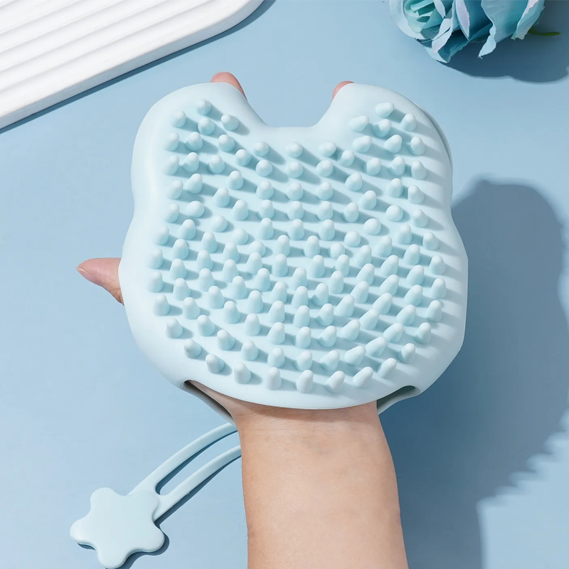Personalized Silicone Pet Grooming Brush for Pet Care Solution Manufacturers5