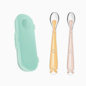 Custom Food Grade Silicone Spoons for Baby Training Solution Manufacturing1